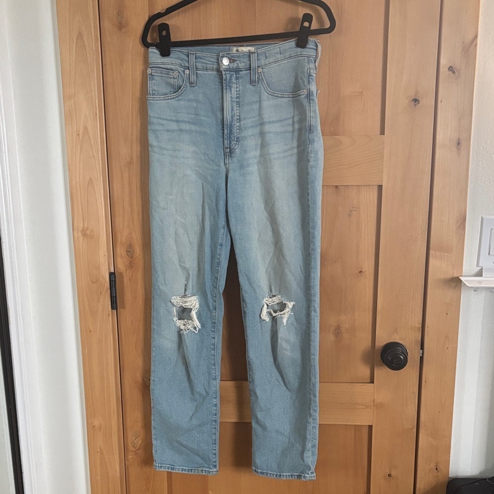Madewell Sky Blue Denim Pants